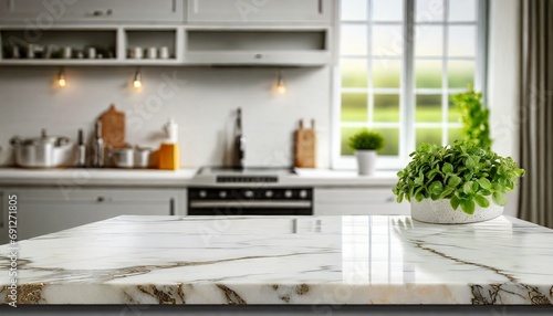 Marble Majesty: A Kitchen with a Marble Island that Makes a Statement