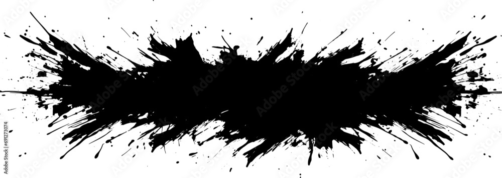 artistic texture of ink brush strokes, Isolated ink splashes and drops. Different handdrawn spray design, grunge splash artistic texture of ink brush strokes, Isolated ink splashes and drops. Different handdrawn spray design, grunge splash