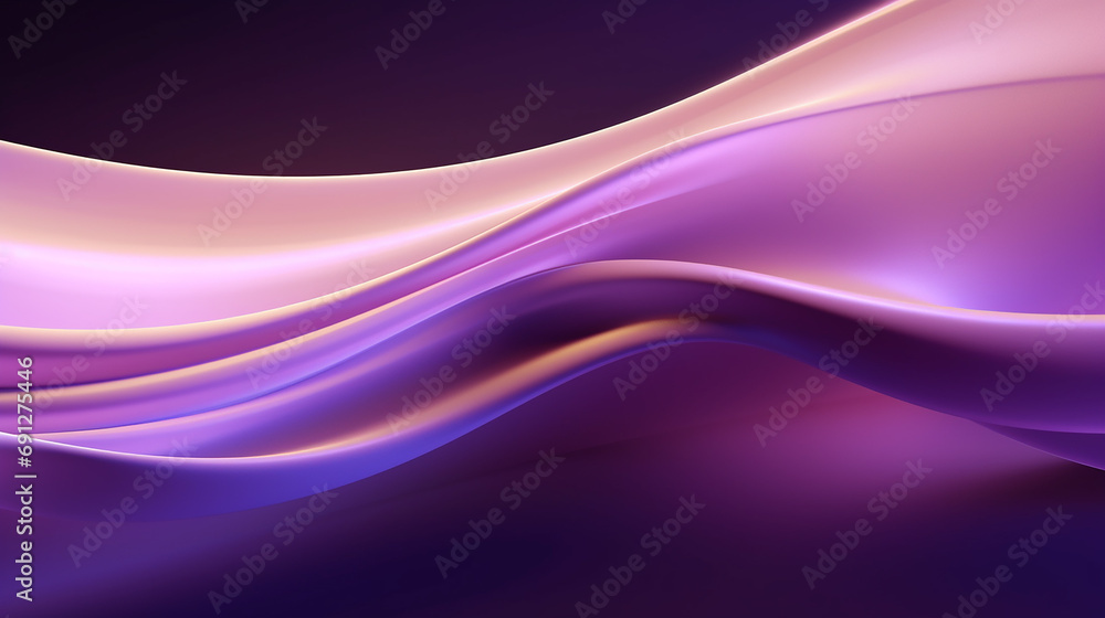 abstract white background illuminated with purple. 3D render abstract white background illuminated with purple. 3D render