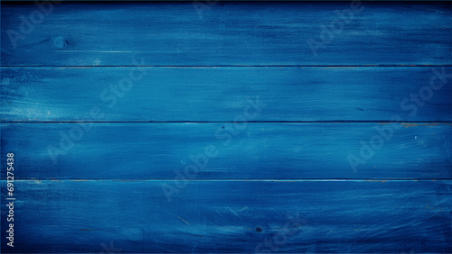 abstract blue wood background.
