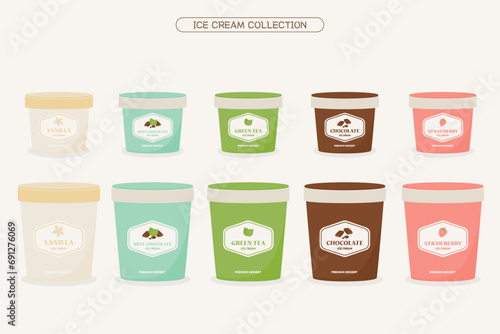 ice cream vector collection,
백터 아이스크림 모음