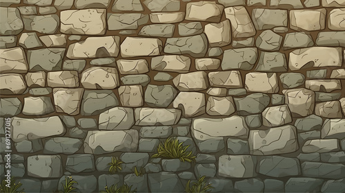 wall old brick stone architecture background textured vector structure material illustration bloc