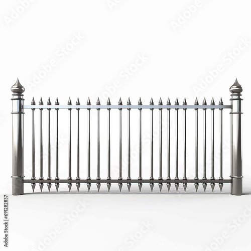 fence iron architecture metallic old gate wrought design security pattern art barrier black ornat