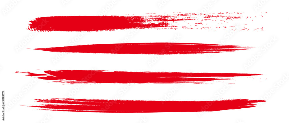 アナログタッチのテクスチャー素材。美しいブラシストローク