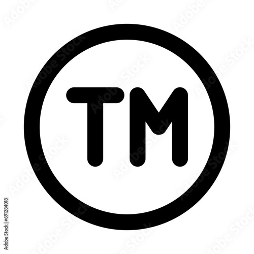 Trademark Line UI Icon