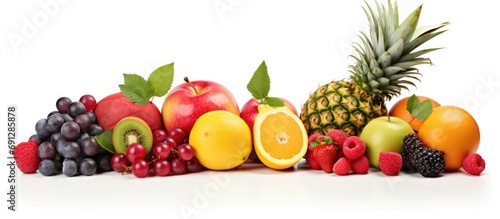 Assorted unfamiliar fruits.