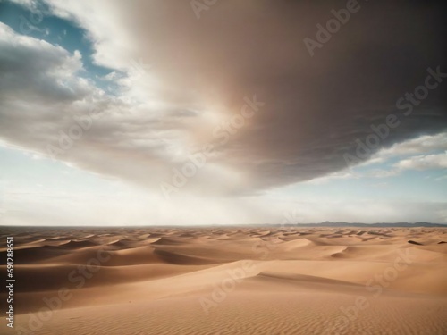 Desert in all seasons Generative AI