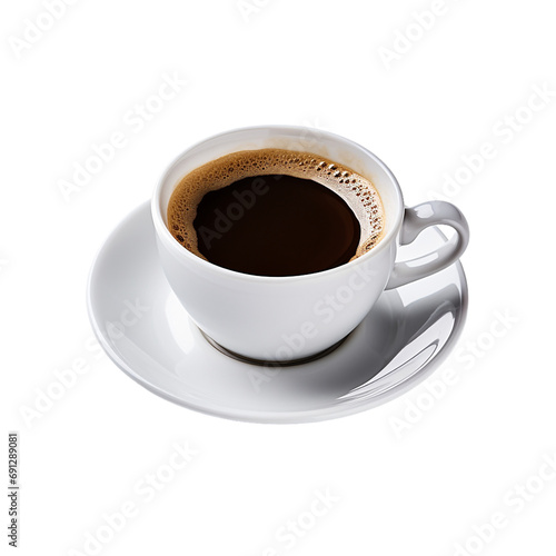 cup of coffee on transparent background PNG image