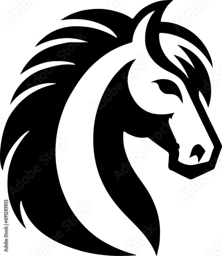 horse head silhouette