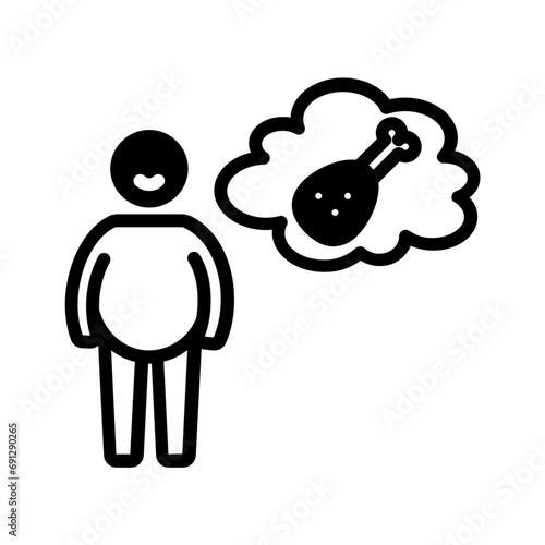 Solid black icon for Desirable
