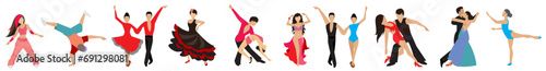 different set of dancers
