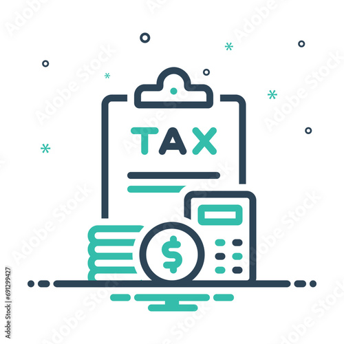 Mix icon for tax return