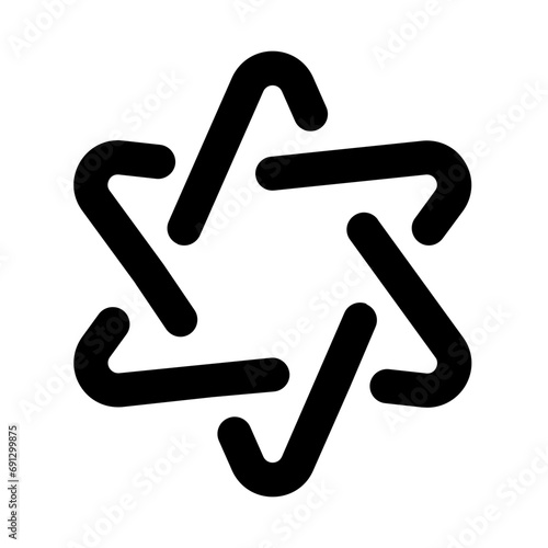 Chat GPT Line UI Icon