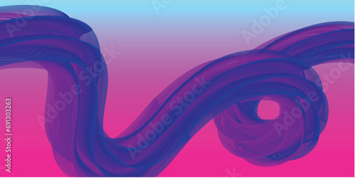 fluid blue abstract background