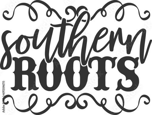 Southern Roots - Southern Girl Illustration