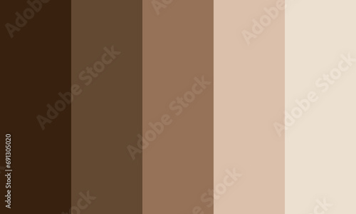 cream coffee colors palette. brown background