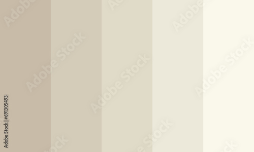 coffee cream color palette. white background