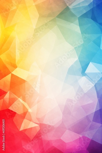 Rainbow colored vertical background for social media post 