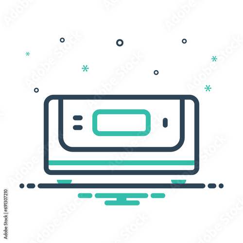 Mix icon for inverter