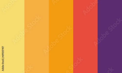 sunset sunrise color palette. abstract background