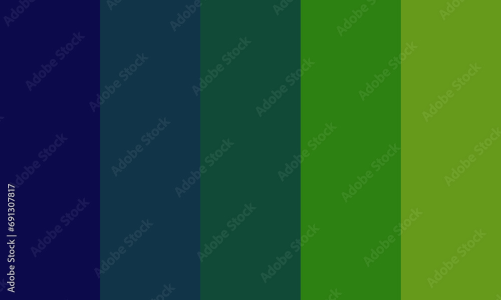 midnight grass color palette
