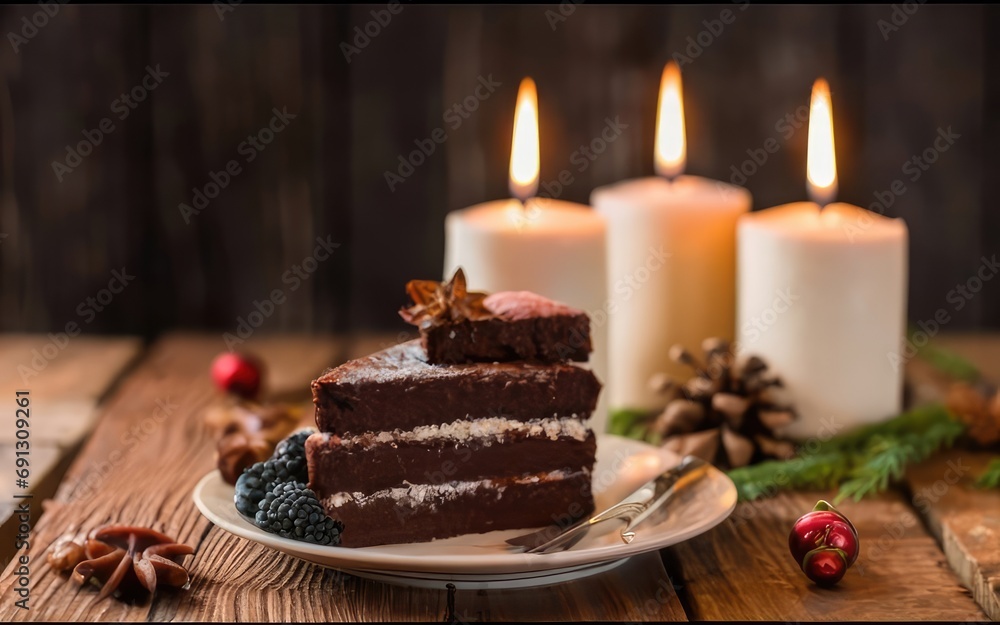 Christmas Cake background, Christmas holiday Christmas Cake background, Christmas holiday