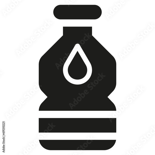 Diet and Nutrition Mineral Water Bottle (water balance)