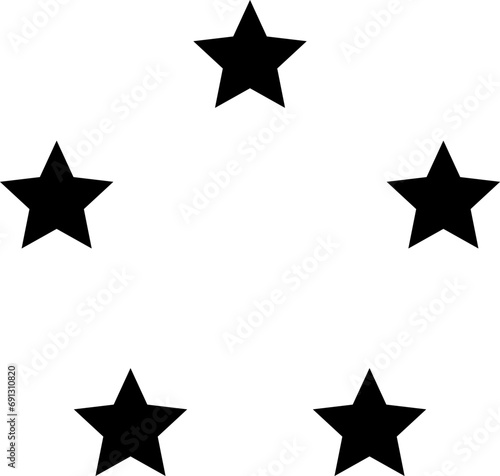 Stars line icons set. Rank, quality, shining sparkle, magic, favorite, logo, bright firework, falling, fantasy vector illustration.