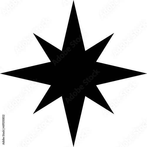 Stars line icons set. Rank, quality, shining sparkle, magic, favorite, logo, bright firework, falling, fantasy vector illustration.