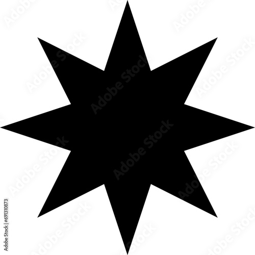 Stars line icons set. Rank, quality, shining sparkle, magic, favorite, logo, bright firework, falling, fantasy vector illustration.