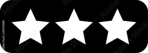 Stars line icons set. Rank, quality, shining sparkle, magic, favorite, logo, bright firework, falling, fantasy vector illustration.