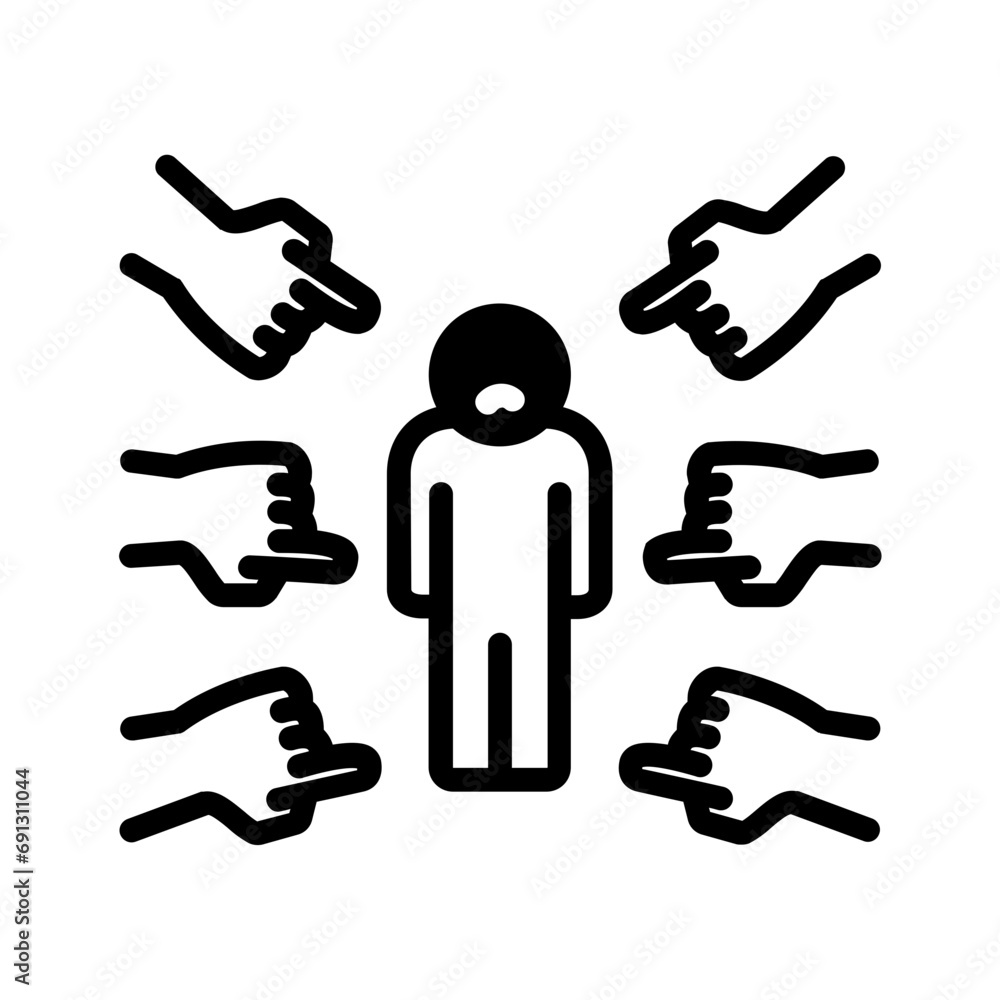 Solid black icon for Surrounding Solid black icon for Surrounding