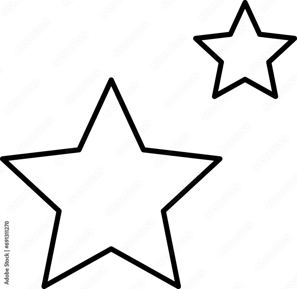 Stars line icons set. Rank, quality, shining sparkle, magic, favorite, logo, bright firework, falling, fantasy vector illustration. Stars line icons set. Rank, quality, shining sparkle, magic, favorite, logo, bright firework, falling, fantasy vector illustration.