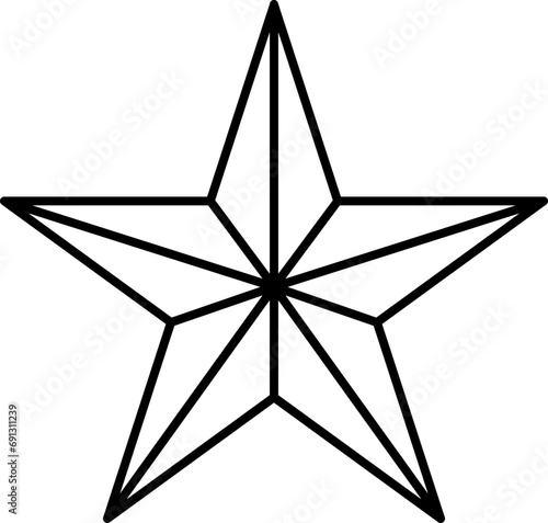 Stars line icons set. Rank, quality, shining sparkle, magic, favorite, logo, bright firework, falling, fantasy vector illustration.