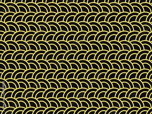 Wallpaper Mural background, Thai pattern, classic, Thai art Torontodigital.ca