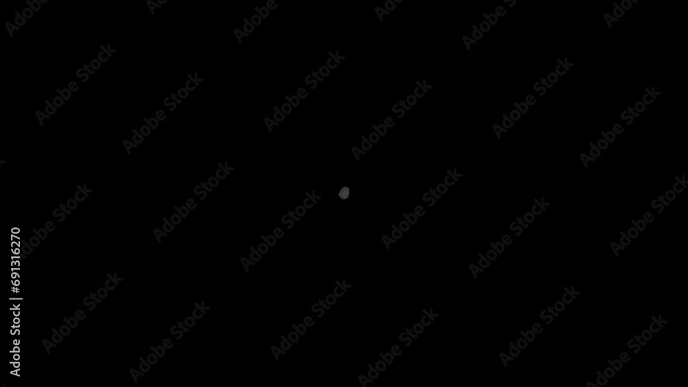 Asteroid collision effect