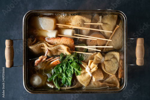 Photos many kinds of fish cake