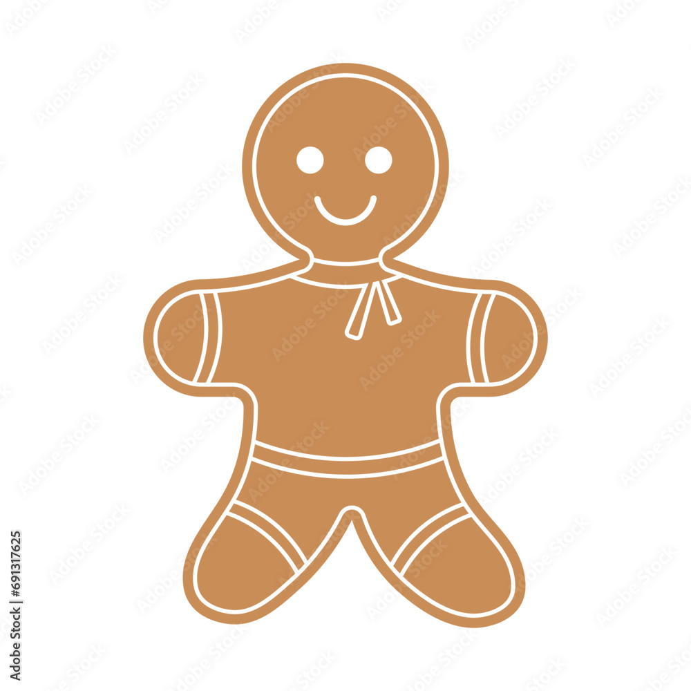 Obraz premium Gingerbread Man Cookies