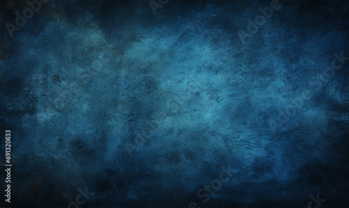 Dark blue texture grunge wall