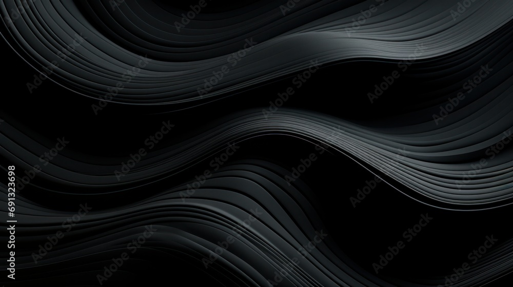 Deep Black Layered Background Deep Black Layered Background