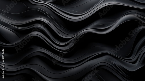 Deep Black Layered Background © Custom Media