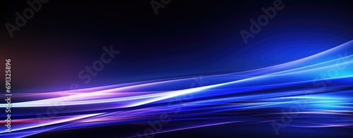 a futuristic image showing colorful light streams