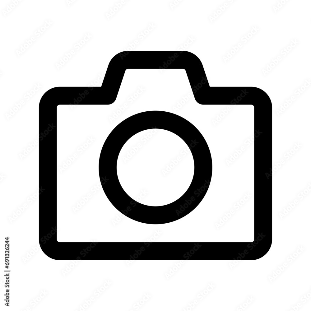 camera line icon camera line icon