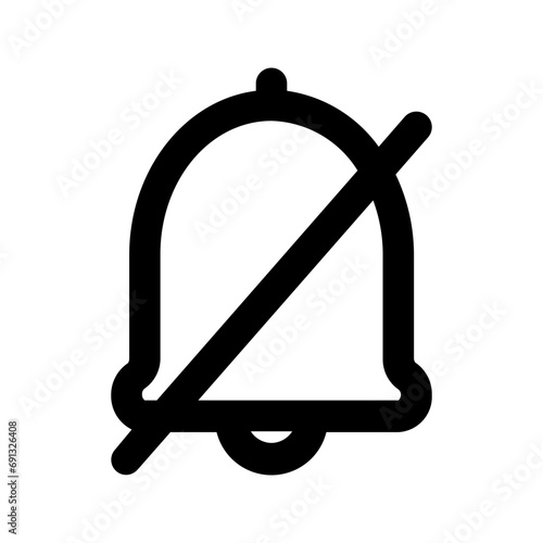 silent line icon