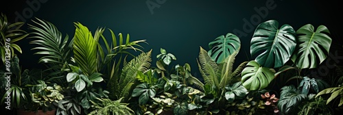 Diverse Amazon Forest Seen Above Tropical  Banner Image For Website  Background  Desktop Wallpaper