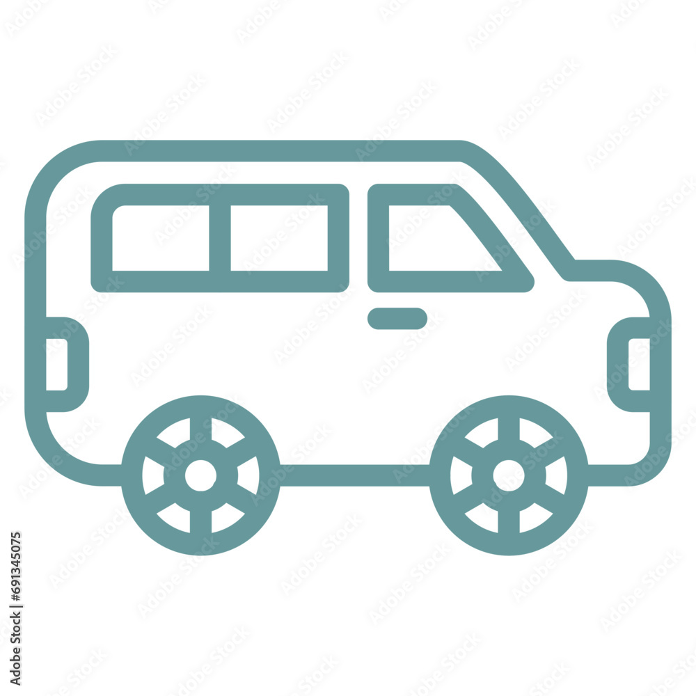 Vector Design Van Icon Style Vector Design Van Icon Style