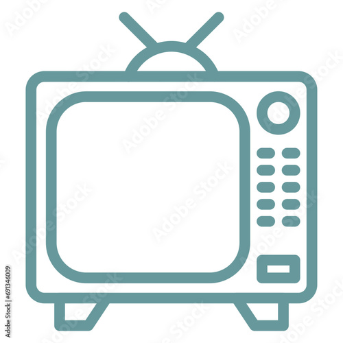 Vector Design Television Icon Style