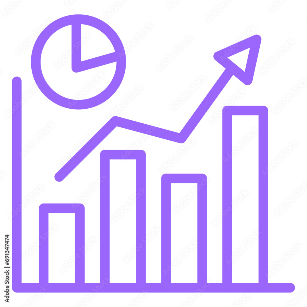 Vector Design Statistics Icon Style Vector Design Statistics Icon Style
