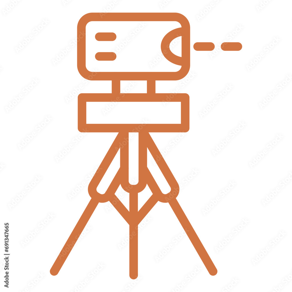 Vector Design Laser Level Icon Style Vector Design Laser Level Icon Style