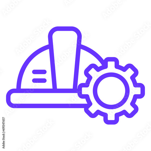Vector Design Engineering Setting Icon Style